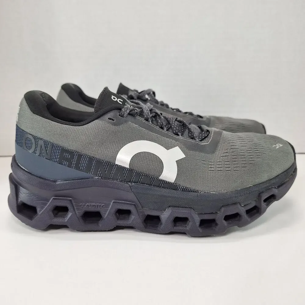 On Cloudmonster 2 Womens 9.5 Gray Asphalt Iron 3WE10112539 Running Shoes